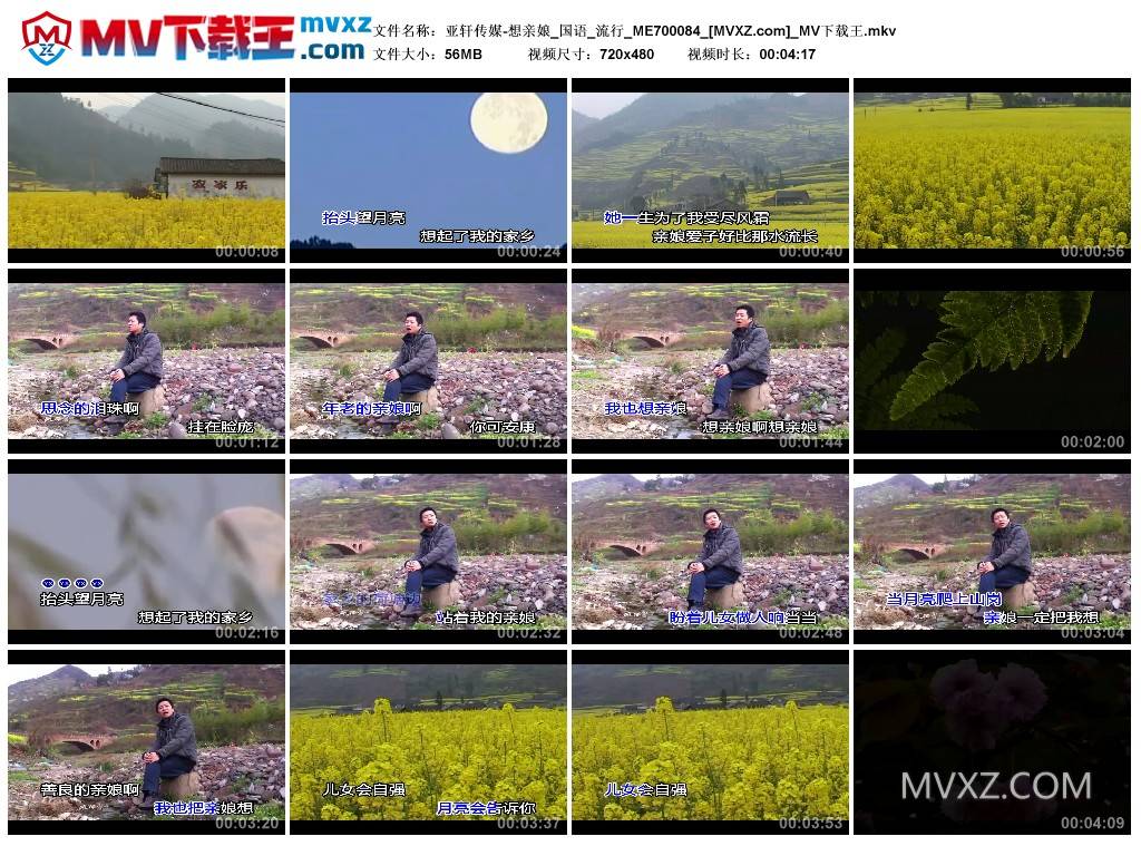 亚轩传媒-想亲娘_国语_流行_ME700084